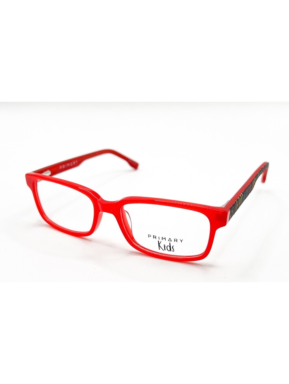 Primary Pk117 Red Red/Silver Authentic Eyeglasses 46-15-125